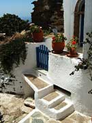 Dorf Isternia auf Insel Tinos